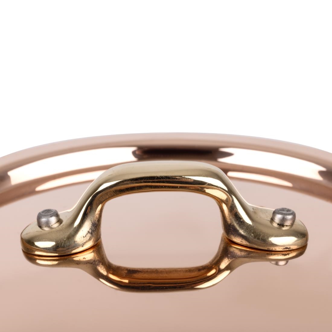 De Buyer Inocuivre Lid with Brass Handle 12cm - Image 4