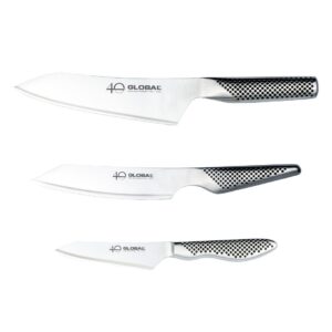 Global 40th Anniversary Limited Edition 3-Piece Knife Set