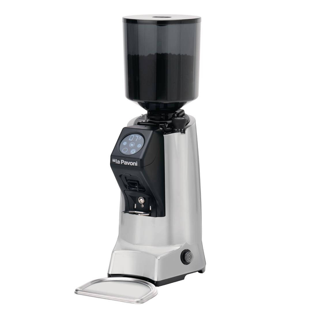 La Pavoni PGZIP2BC00UK Automatic Coffee Grinder Chrome - Image 5