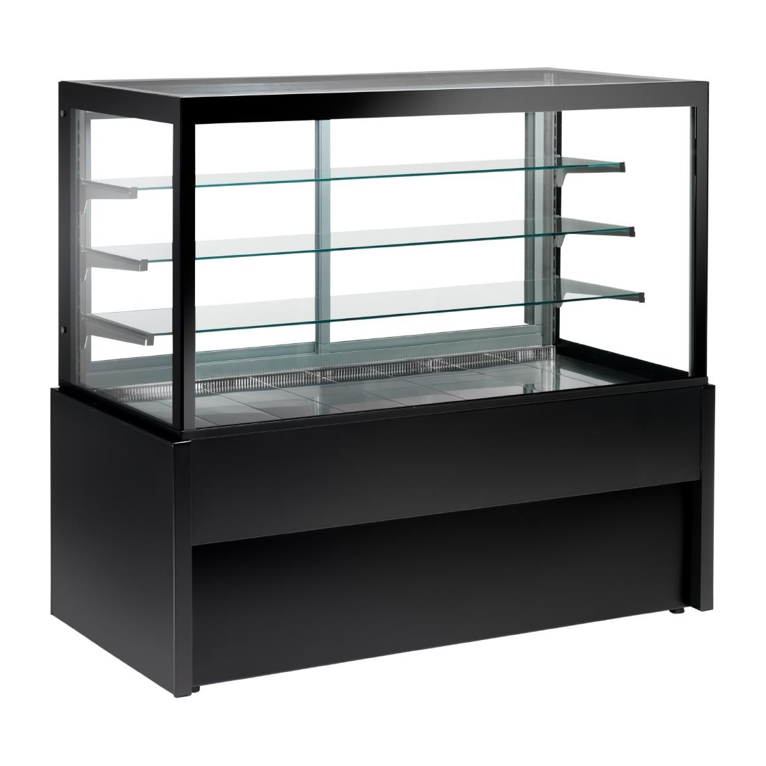 Zoin Kristall Heated Merchandiser Black 1000mm