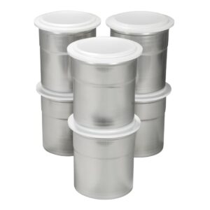 Pacojet Chrome Steel Pacotizing Beakers (6 Pack)