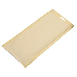 Vogue Gold Embossed Vacuum Pouches 150x350mm (100 Pack)