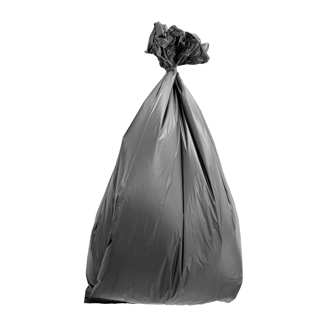 Jantex Medium Duty Bin Bags Black 90Ltr (100 Pack)