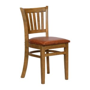 Turin Dining Table with 4 Manhattan Dining Chairs Weathered Oak with Bison Tan