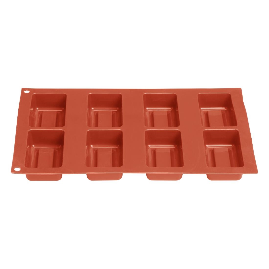 Vogue Silicone Square Cake Mould 8 Cup
