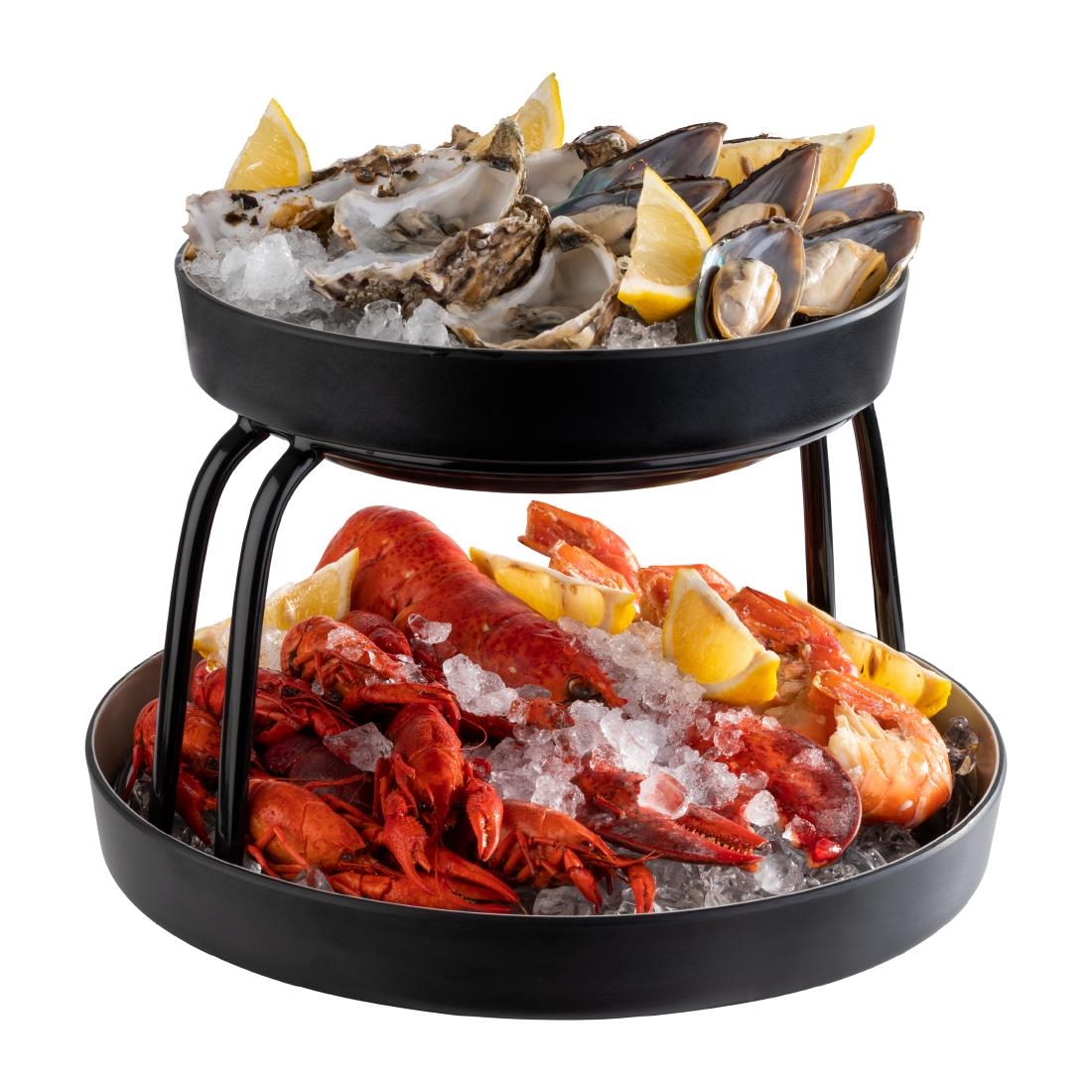 APS Frida Bowls with Drip Tray Insert 255mm (2 Pack) - Image 3