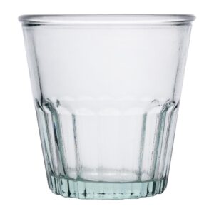 Olympia Recycled Glass Fluted Rocks Tumblers 250ml (6 Pack)