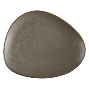 Olympia Ember Mahogany Triangle Plates 308x255mm (4 Pack)