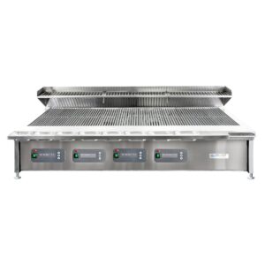 Synergy Grill ST1700 Trilogy Grill with Garnish Rail & Slow Cook Shelf Nat Gas