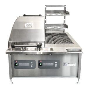 Synergy CharGo STCGO900DUAL Chargrill Oven with Single Lid