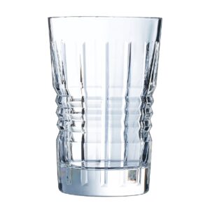 Arcoroc Old Square Hi Ball Glasses 360ml (12 Pack)