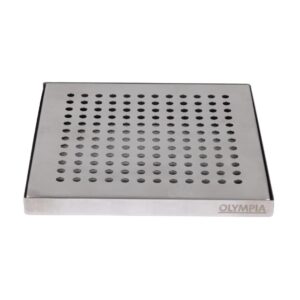 Olympia Stainless Steel Drip Tray 150x150mm