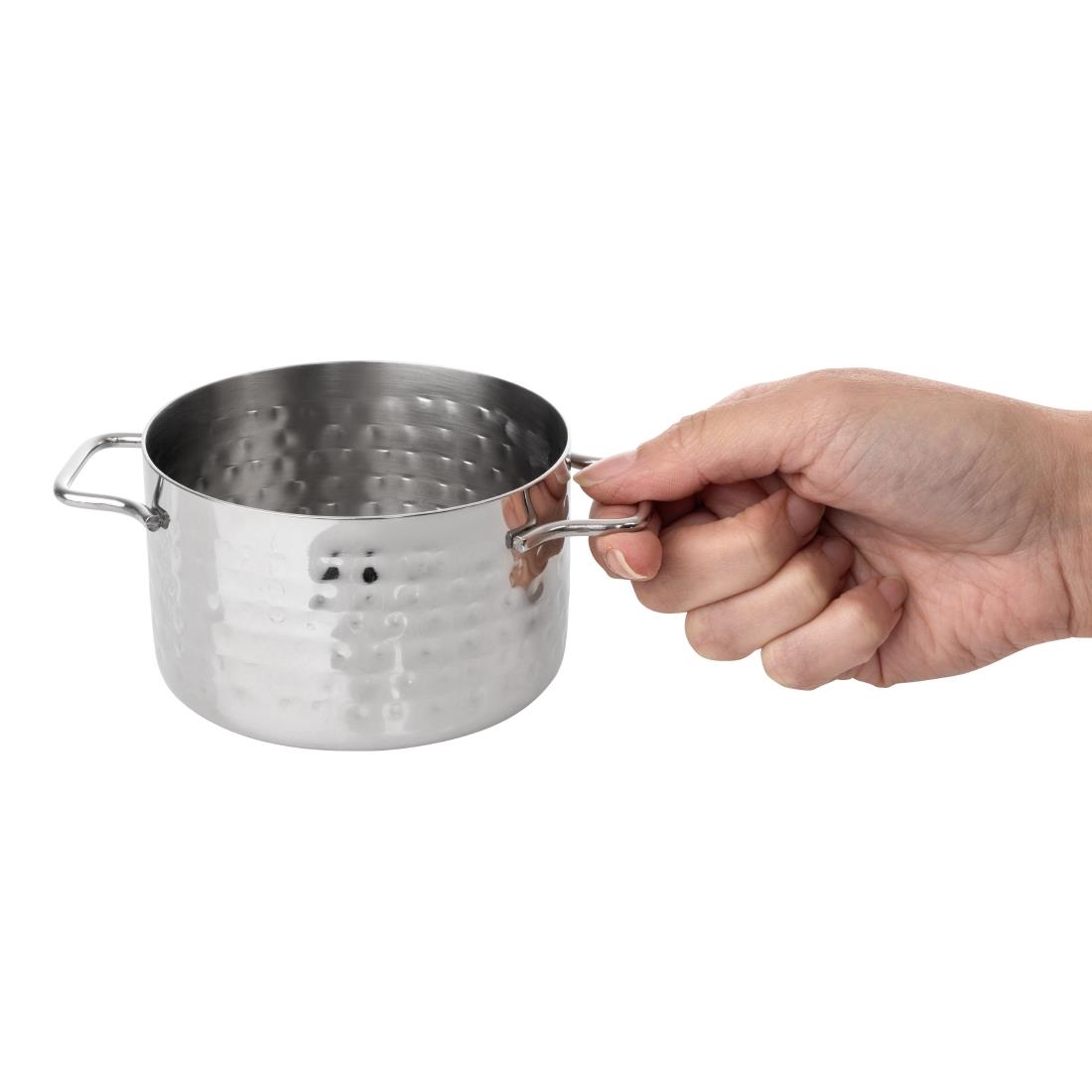Olympia Table Presentation Mini Casserole Dish Hammered 460ml - Image 2