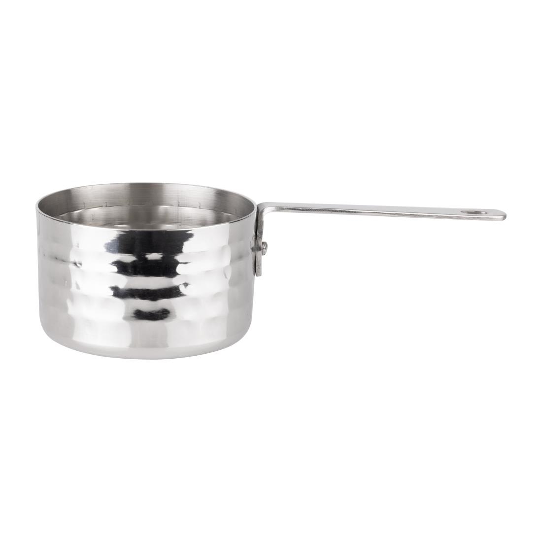 Olympia Table Presentation Mini Saucepan Hammered 70mm - Image 2
