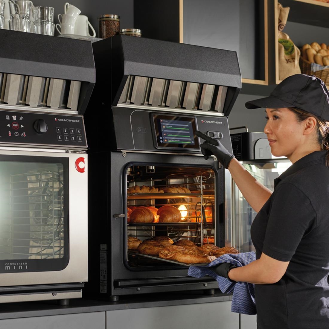 Convotherm Mini Black 6.10 Electric Standard Combi Oven Left Hinged Door - Image 5