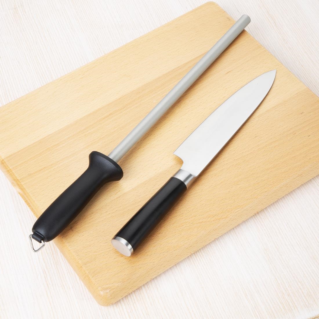 Vogue Heavy Duty Diamond Knife Sharpening Steel 30.5cm - Image 5