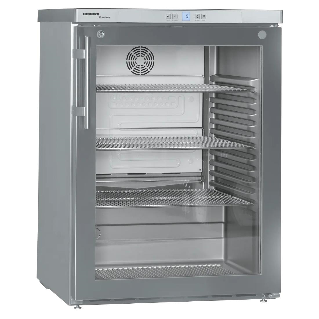 Liebherr FKUV 1663 Glass Door Undercounter Fridge 141Ltr