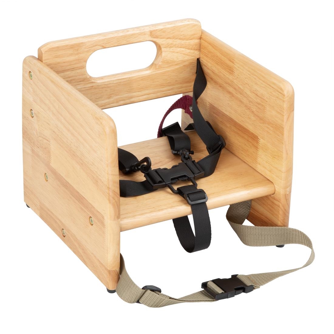Bolero Booster Seat Natural Wood