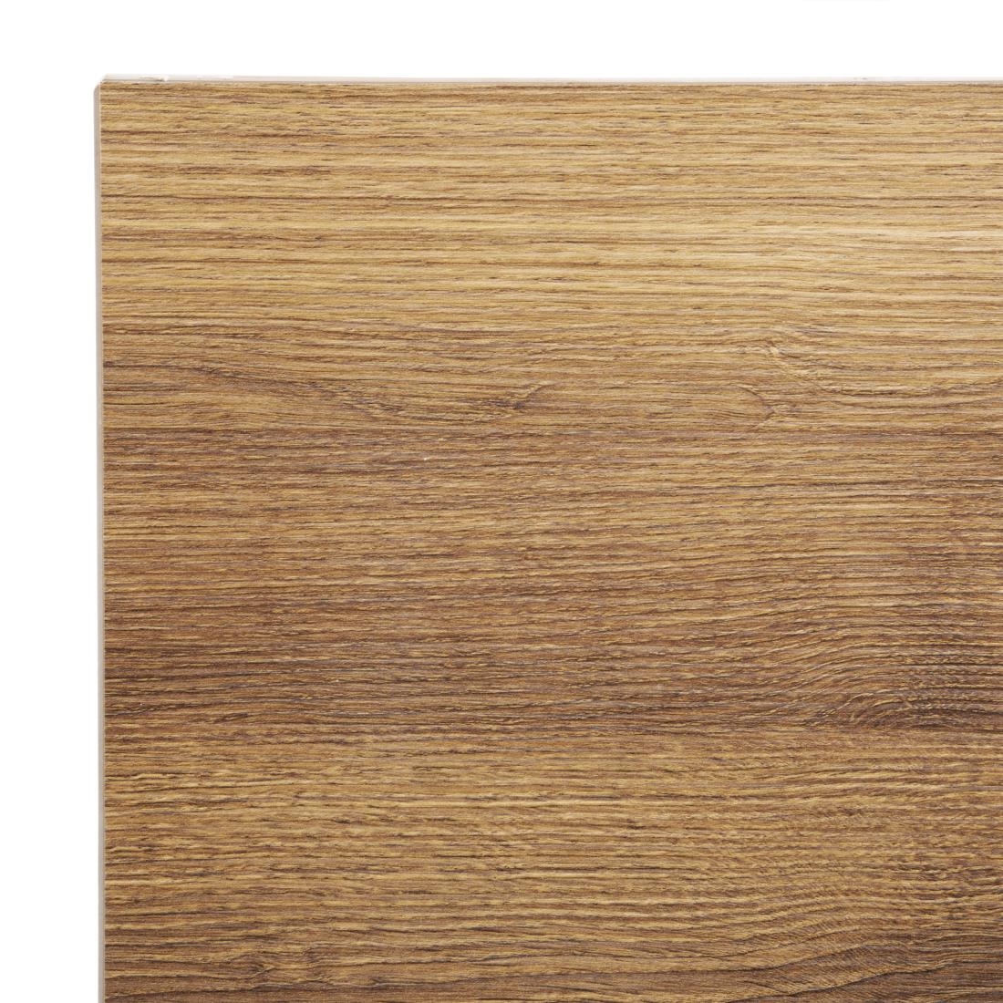 Bolero Indoor Dining Table Light Wood 1200mm - Image 4