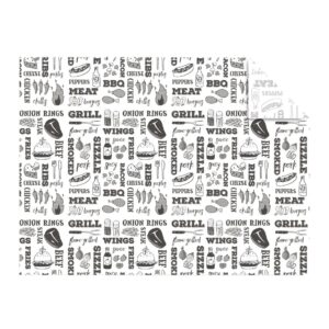 Vegware Greaseproof Sheets Grill 400x300mm (1000 Pack)