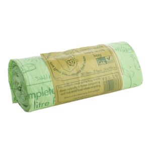 Vegware Compostable Bin Bags 30Ltr (25 Pack)