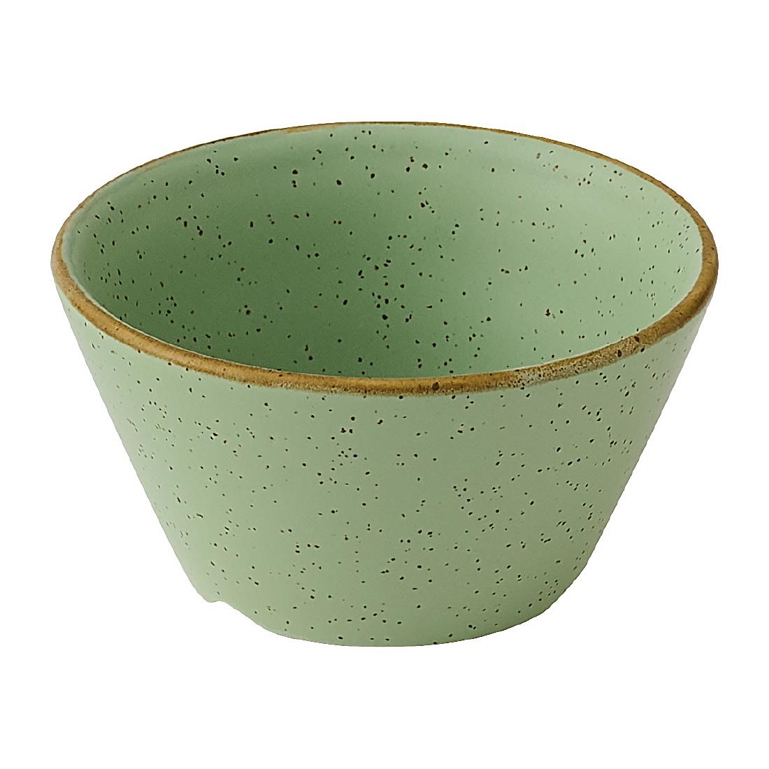 Churchill Stonecast Sage Green Sauce Dishes 90ml (12 Pack)