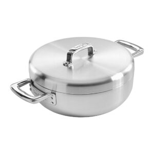 Samuel Groves Urban St/St Tri-Ply Chefs Pan with Domed Lid 26cm