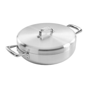 Samuel Groves Urban St/St Tri-Ply Chefs Pan with Domed Lid 30cm