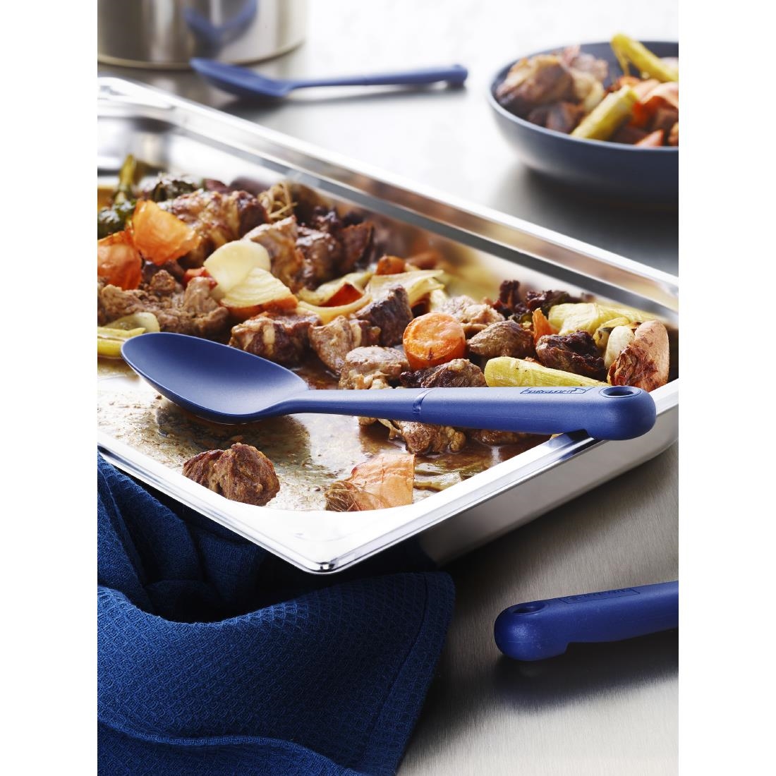 Deglon Blue Serving Spoon 280mm - Image 4