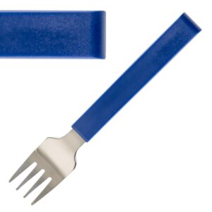 Amefa Select Straight Dessert Forks Blue (12 Pack)
