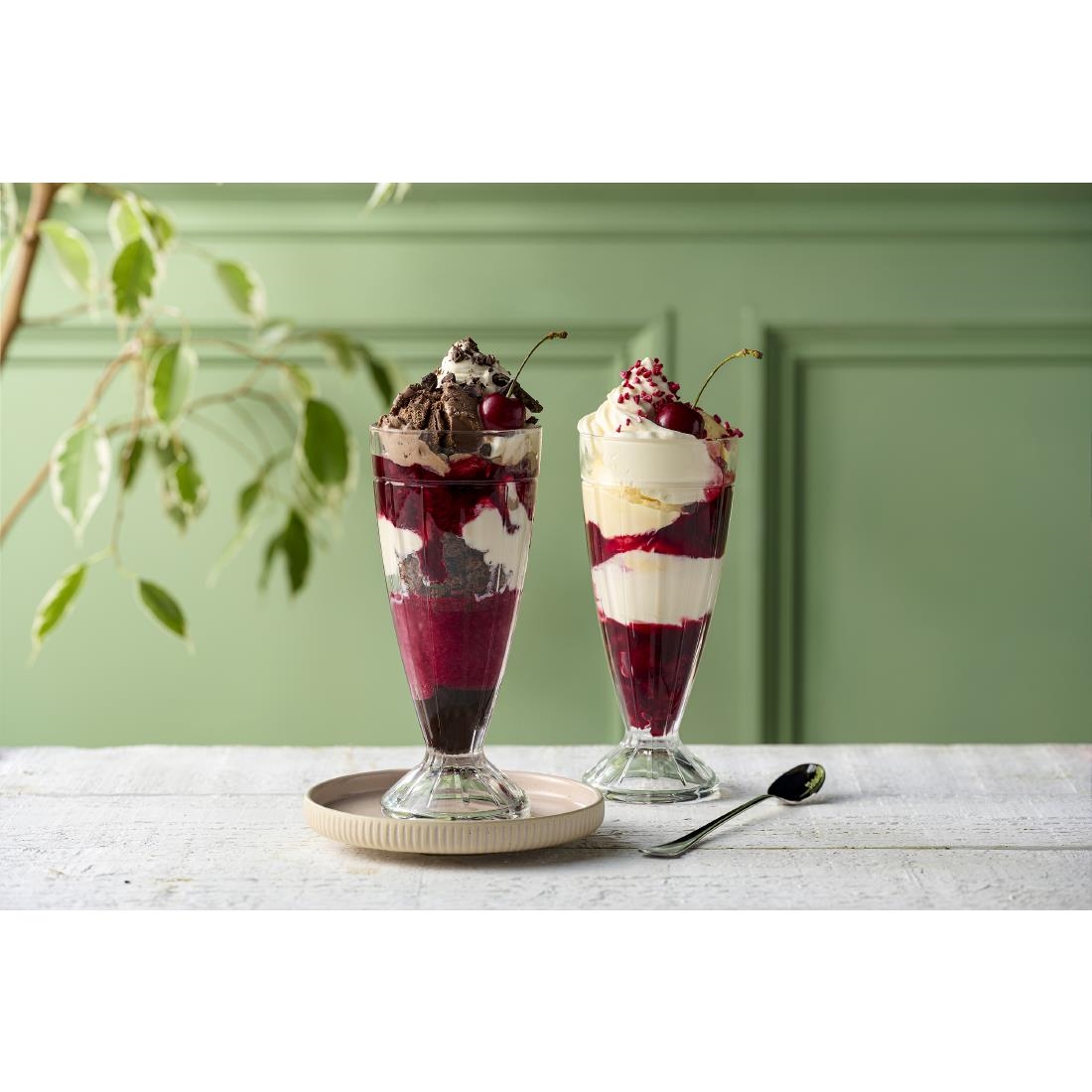 Onis Stature Sundae Glass 350ml/12.25oz (6 Pack) - Image 2