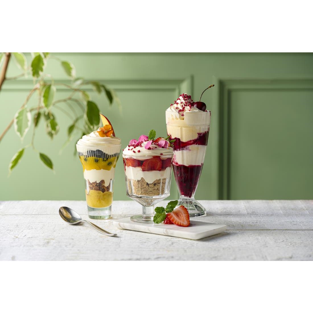 Onis Stature Sundae Glass 350ml/12.25oz (6 Pack) - Image 4