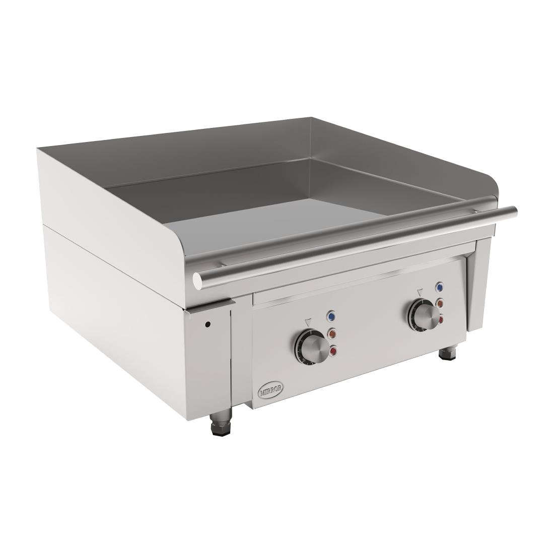 Mirror Heavy Duty Smooth Chrome Plate Electric Griddle M650E