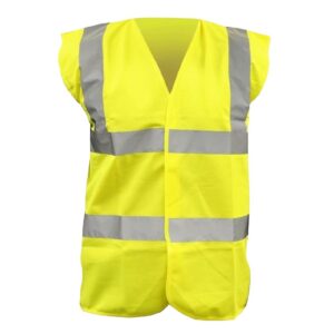 KeepSAFE Hi Vis Waistcoat Yellow 2XL (10 Pack)
