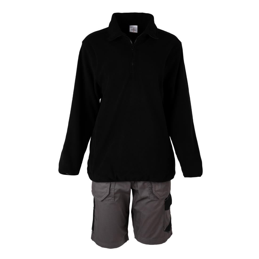 Endurance 1/4 Zip Micro Fleece Black 2XL