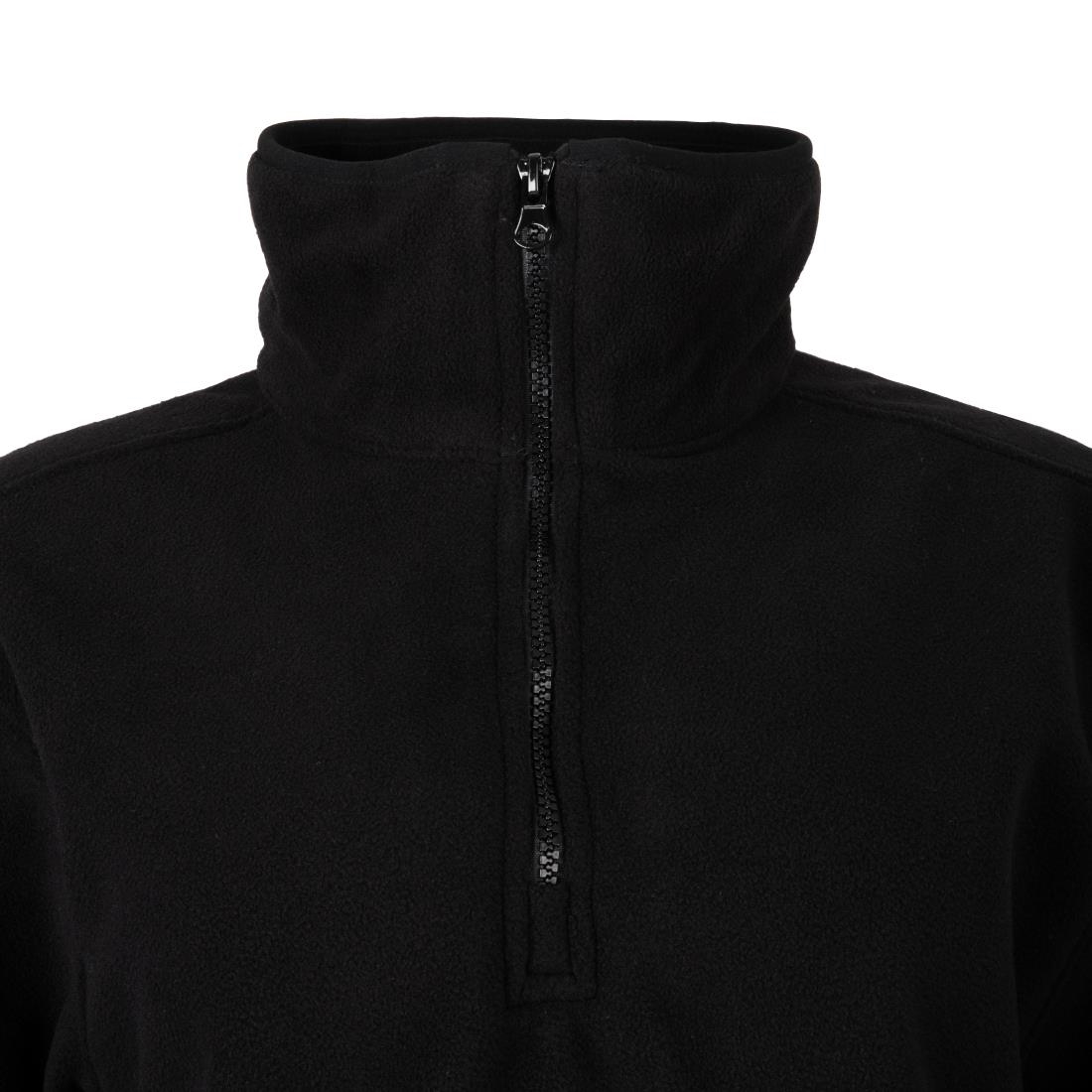 Endurance 1/4 Zip Micro Fleece Black 2XL - Image 5
