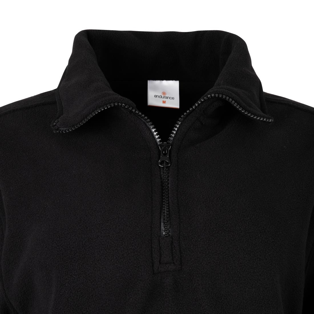 Endurance 1/4 Zip Micro Fleece Black 2XL - Image 6