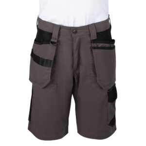 Endurance Holster Shorts Two Tone Grey/Black 30"