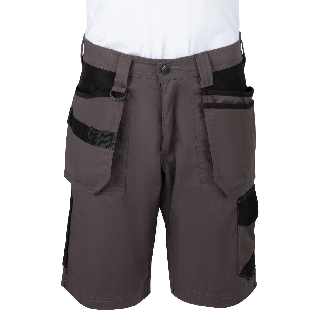 Endurance Holster Shorts Two Tone Grey/Black 30"