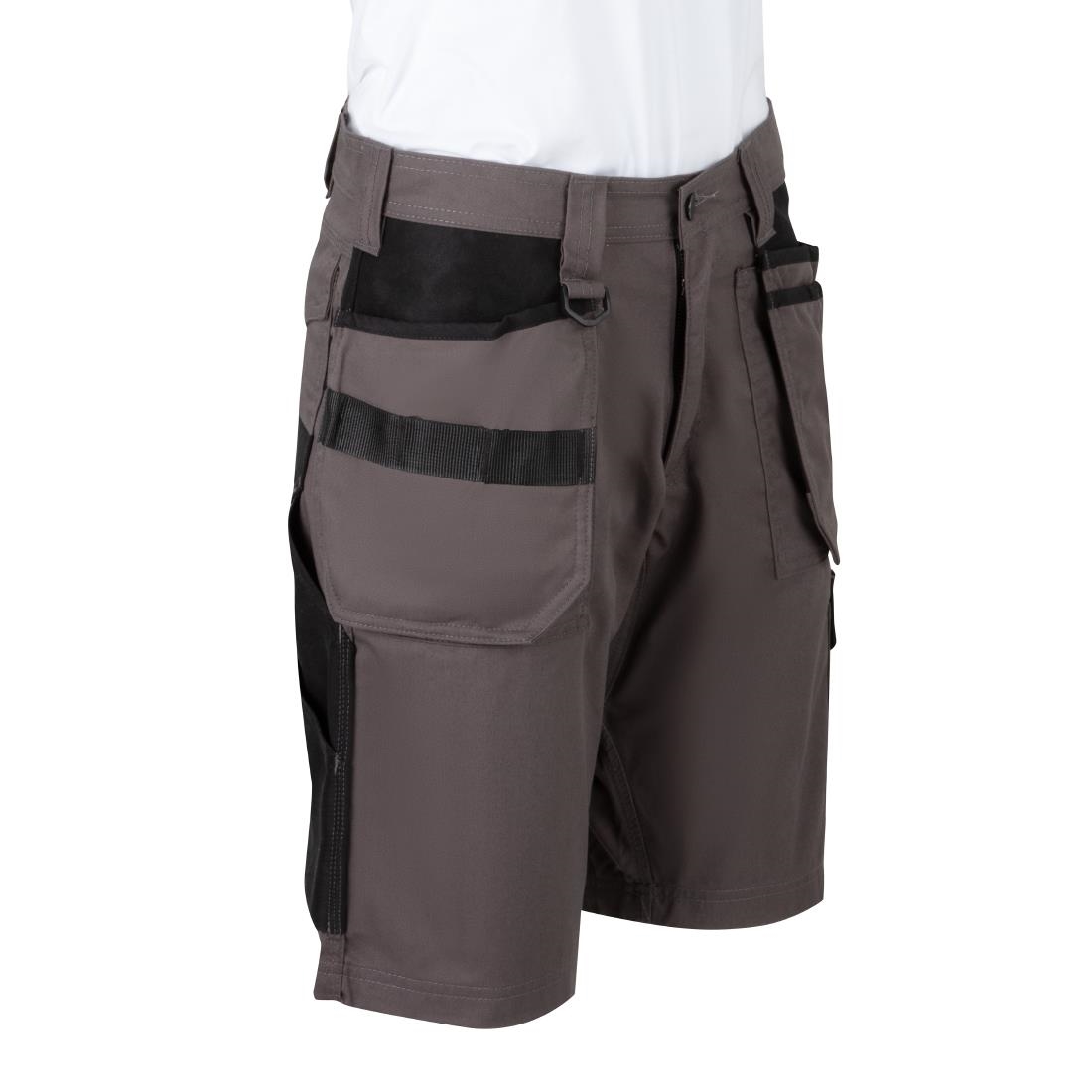 Endurance Holster Shorts Two Tone Grey/Black 30" - Image 2
