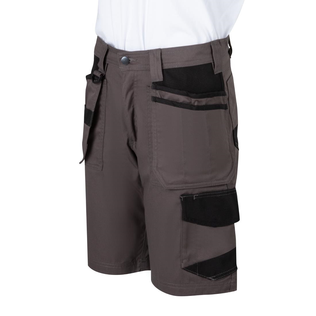 Endurance Holster Shorts Two Tone Grey/Black 30" - Image 3