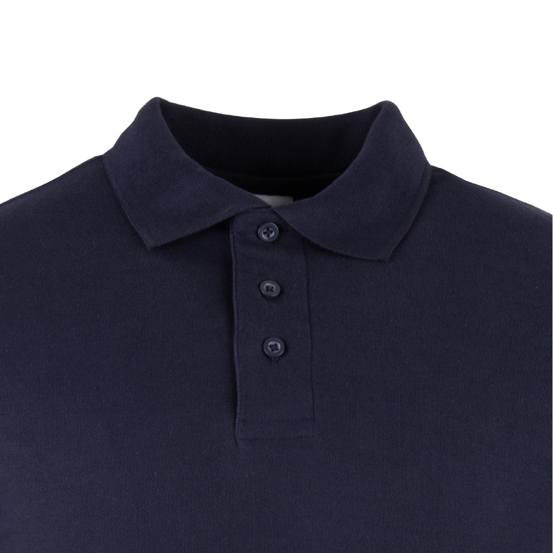 Endurance Long Sleeve Polo Shirt Navy 2XL - Image 2