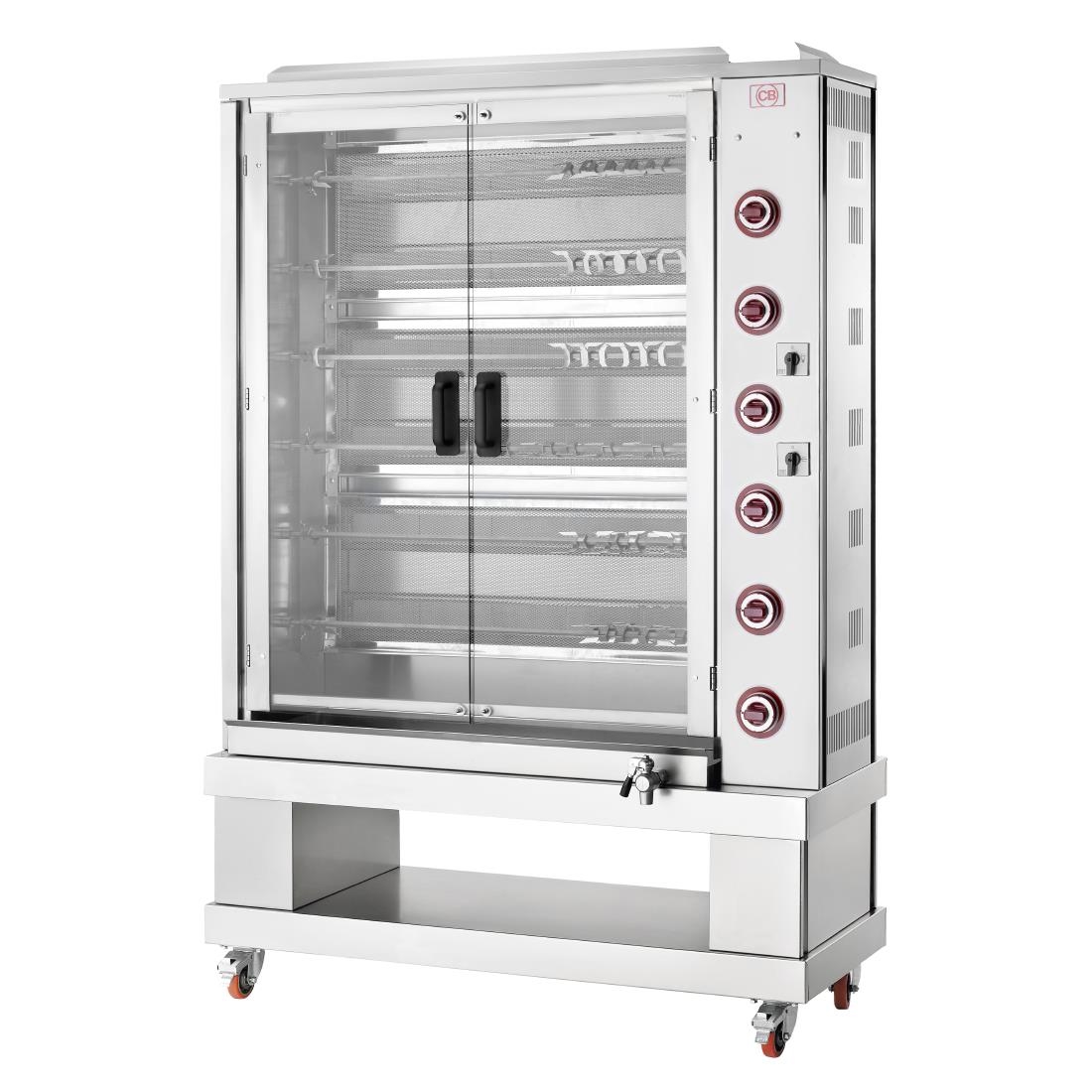 CB Gas Chicken Rotisserie Oven G36P-S6