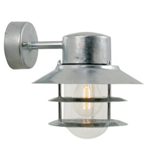Nordlux Blokhus Down Outdoor Wall Light Galvanised