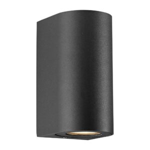 Nordlux Canto Maxi 2 Outdoor Wall Light Seaside Black