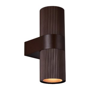 Nordlux Kyklop Ripple Outdoor Wall Light Rust