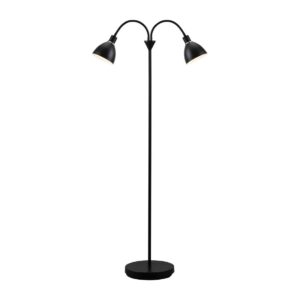 Nordlux Ray Double Floor Lamp Black