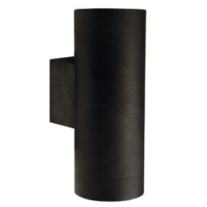 Nordlux Tin Maxi Double Outdoor Wall Light Black