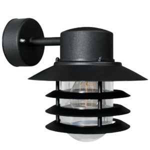 Nordlux Vejers Down Outdoor Wall Light Black