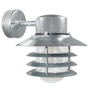 Nordlux Vejers Down Outdoor Wall Light Galvanised